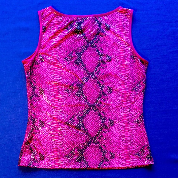 Sequined, Snakeskin-Printed Shirt - Picture 4 of 4
